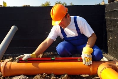 Sewer line service
